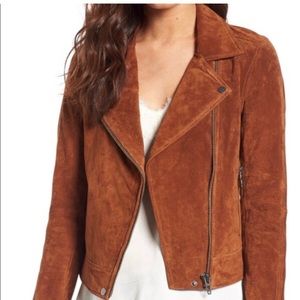 Blank NYC Suede Moto Jacket